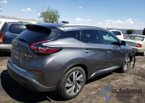 2021 Nissan Murano Sl из США, поврежденный, VIN 5N1AZ2CS0MC104894